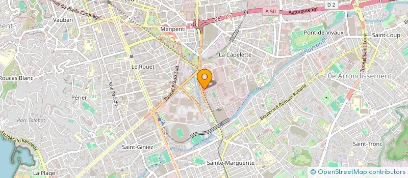 localisation de l'entreprise SCI DAMBRE à MARSEILLE