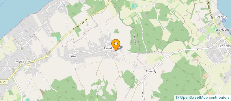 localisation de l'entreprise SCI DAME DE LA GUILLOTIERE  MESSERY