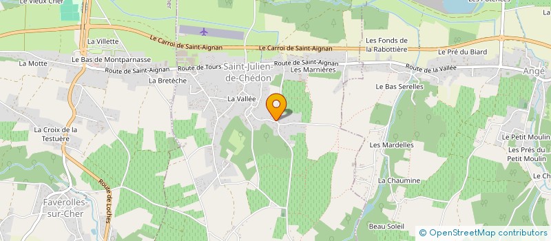 localisation de l'entreprise SCI DAME MUSS  SAINT-JULIEN-DE-CHEDON