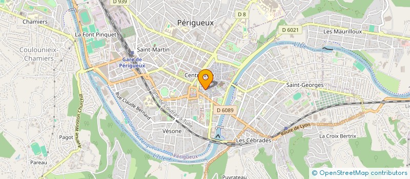 localisation de l'entreprise SCI DAMES DE LA FOI à PERIGUEUX
