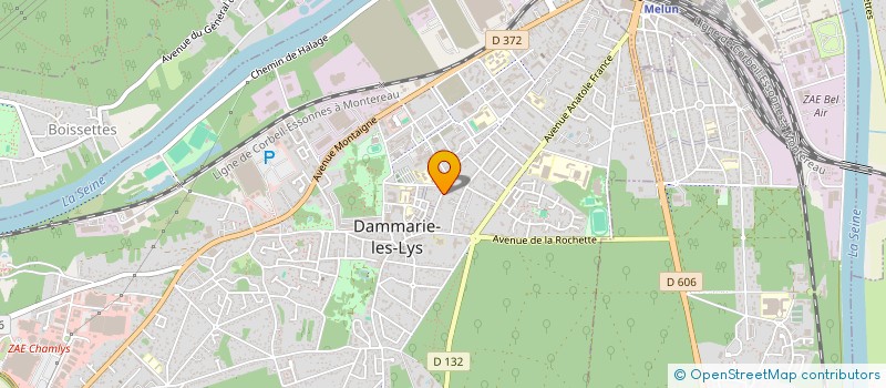 localisation de l'entreprise SCI DAMFOCH à DAMMARIE-LES-LYS