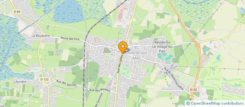 localisation de l'entreprise SCI DAMI à LES SABLES D'OLONNE