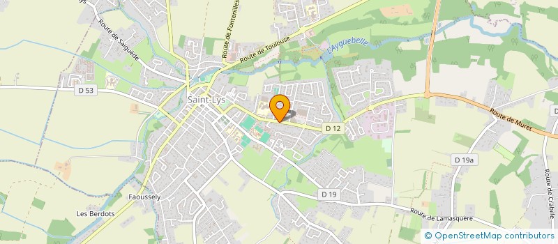 localisation de l'entreprise SCI DAMI  SAINT-LYS