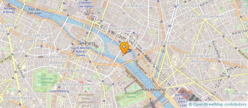 localisation de l'entreprise SCI DAMI  PARIS