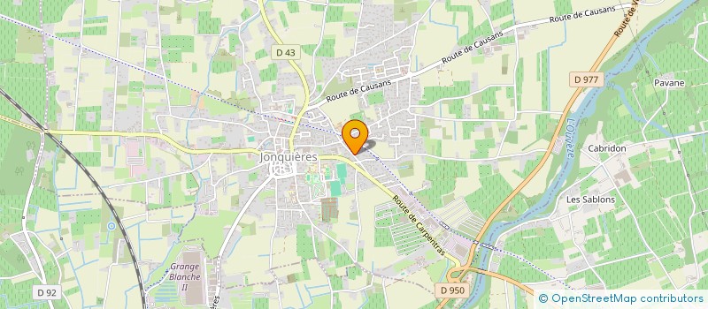 localisation de l'entreprise SCI DAMI  JONQUIERES