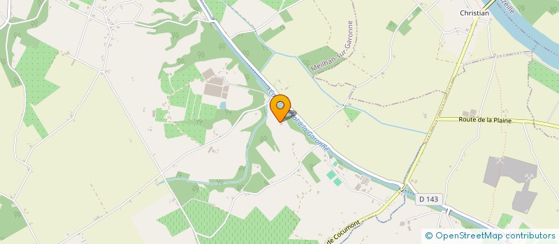 localisation de l'entreprise SCI DAMIEN  LAGUPIE