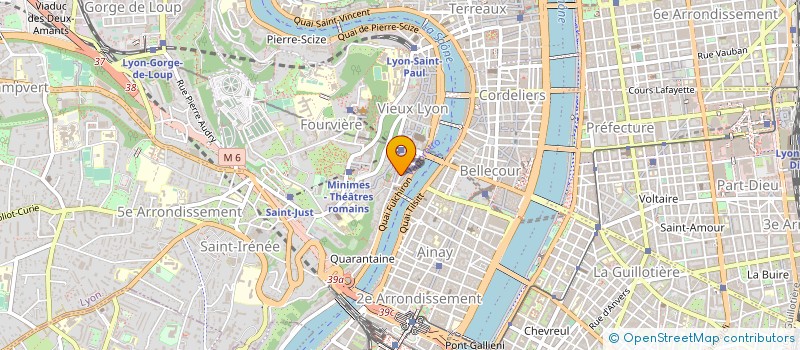 localisation de l'entreprise SCI DAMIN INVESTISSEMENTS  LYON