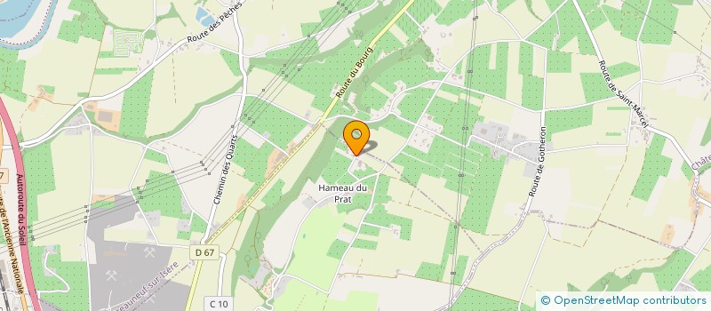 localisation de l'entreprise SCI DAMIOTT  BOURG-LES-VALENCE