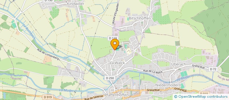 localisation de l'entreprise SCI DAMIRAN  VAL-DE-MODER