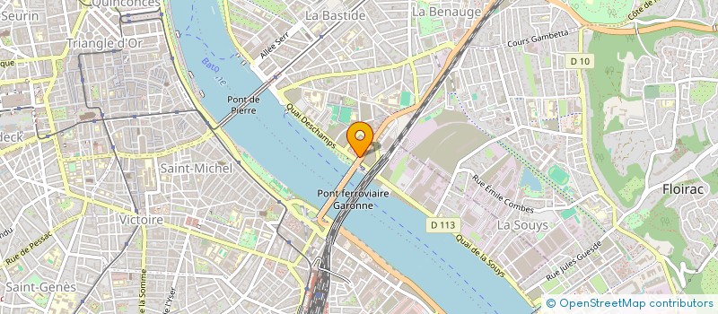 localisation de l'entreprise SCI DAMIS  BORDEAUX