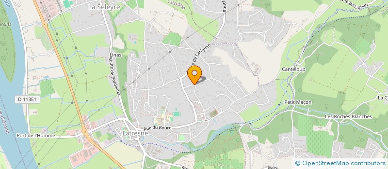 localisation de l'entreprise SCI DAMKAEIMMO  LATRESNE