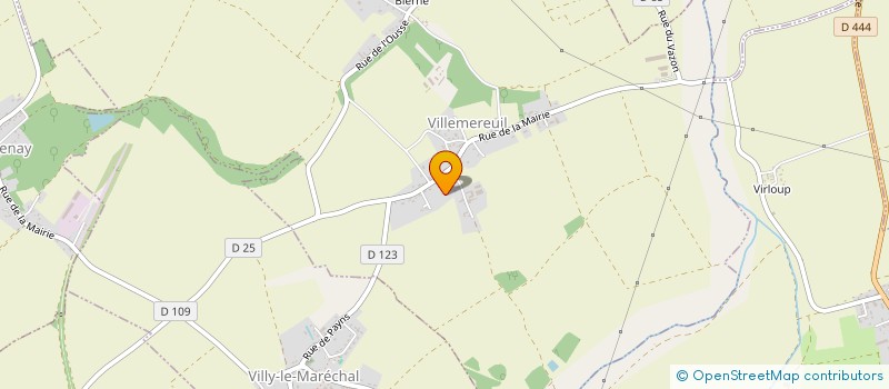 localisation de l'entreprise SCI DAMLO  VILLEMEREUIL