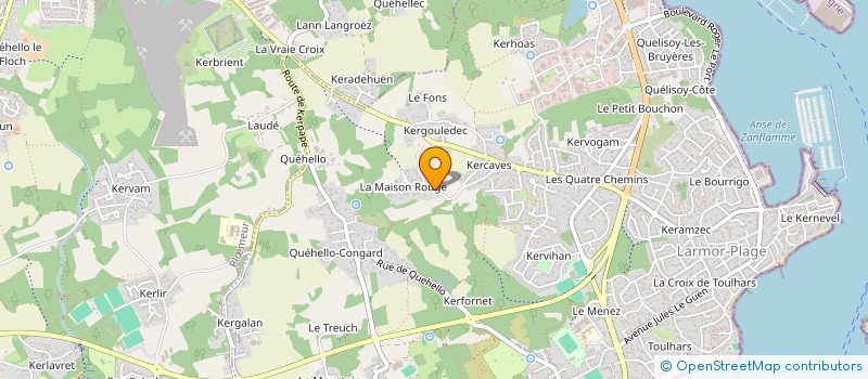 localisation de l'entreprise SCI DAMMY à LARMOR-PLAGE