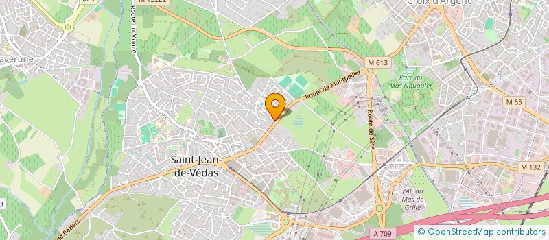 localisation de l'entreprise SCI DAMO  SAINT-JEAN-DE-VEDAS