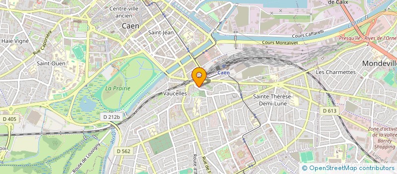 localisation de l'entreprise SCI DAMOIS à CAEN
