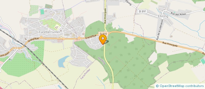 localisation de l'entreprise SCI DAMORI  THEDING