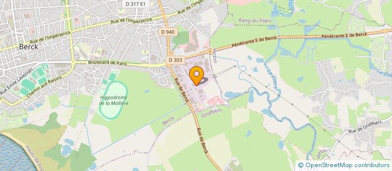 localisation de l'entreprise SCI DAMOUR à BERCK