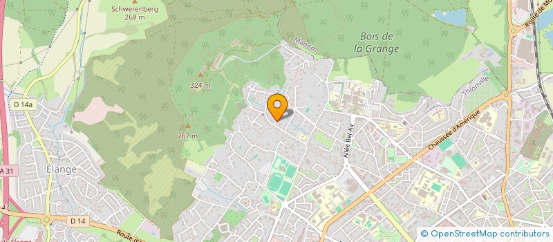 localisation de l'entreprise SCI DAMP à THIONVILLE