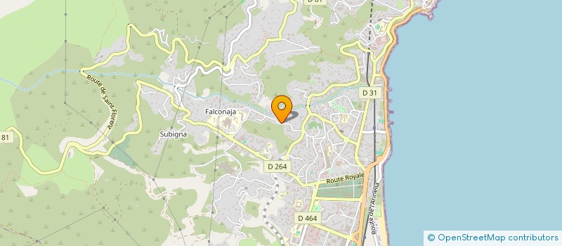 localisation de l'entreprise SCI DAMP à BASTIA