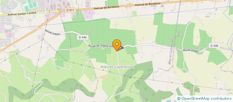 localisation de l'entreprise SCI DAMS  ALLEZ-ET-CAZENEUVE