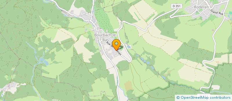 localisation de l'entreprise SCI DAMY  BOURBACH-LE-BAS