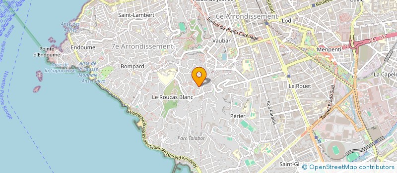 localisation de l'entreprise SCI DAMYANN à MARSEILLE