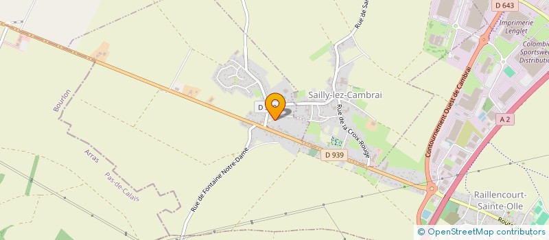 localisation de l'entreprise SCI DAN  RAILLENCOURT-SAINTE-OLLE