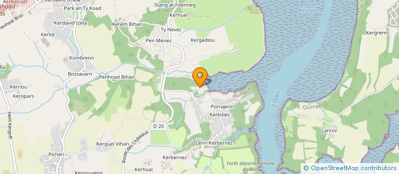 localisation de l'entreprise SCI DAN  PLOMELIN