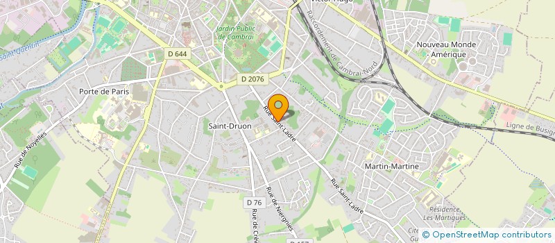 localisation de l'entreprise SCI DAN à CAMBRAI