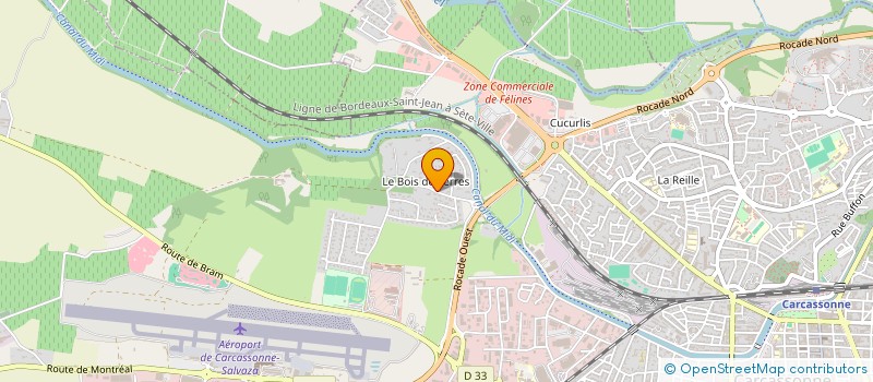 localisation de l'entreprise SCI DAN à CARCASSONNE