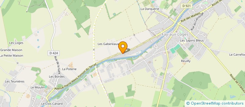 localisation de l'entreprise SCI DAN à FAY-AUX-LOGES