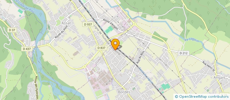 localisation de l'entreprise SCI DAN ADR  BORDES