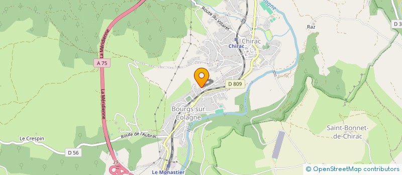 localisation de l'entreprise SCI DAN & CO  BOURGS SUR COLAGNE