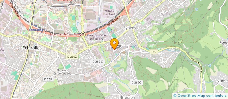 localisation de l'entreprise SCI DAN SO  EYBENS