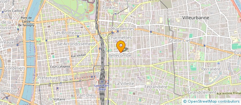 localisation de l'entreprise SCI DAN VIABERT  LYON