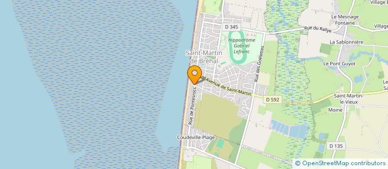 localisation de l'entreprise SCI DANA  BREHAL