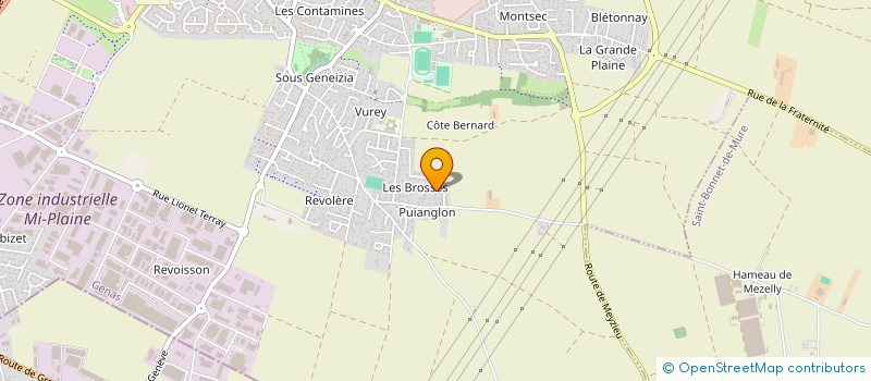 localisation de l'entreprise SCI DANA  GENAS