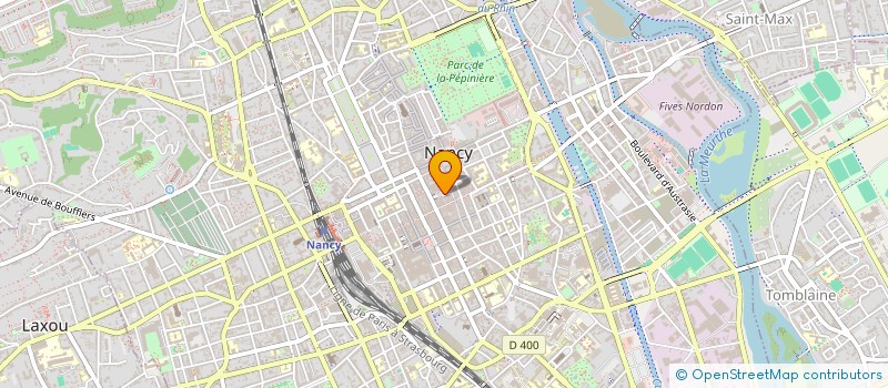 localisation de l'entreprise SCI DANA OM SUITE  NANCY