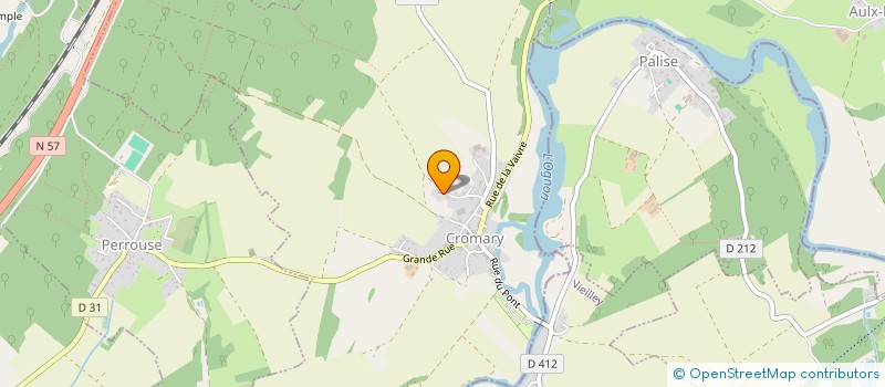 localisation de l'entreprise SCI DANACHAX  CROMARY