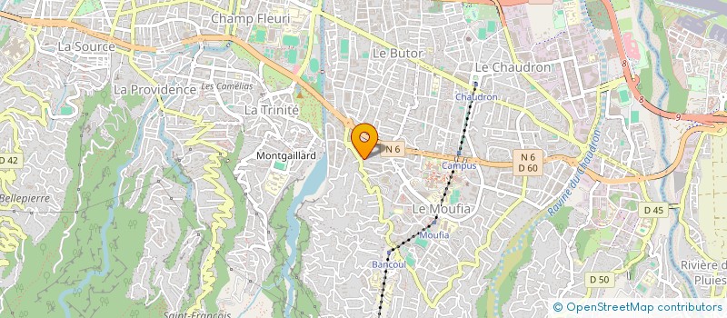 localisation de l'entreprise SCI DANAE  SAINT-DENIS