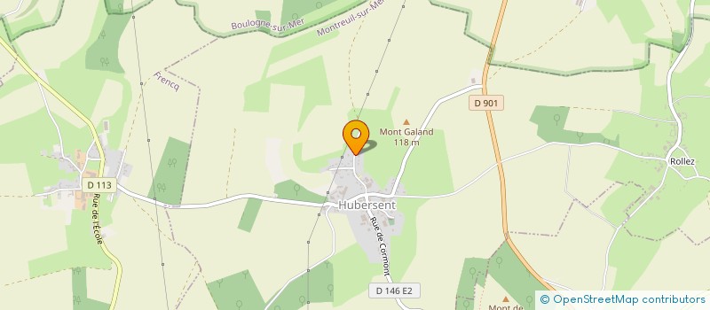 localisation de l'entreprise SCI DANALOZO  HUBERSENT