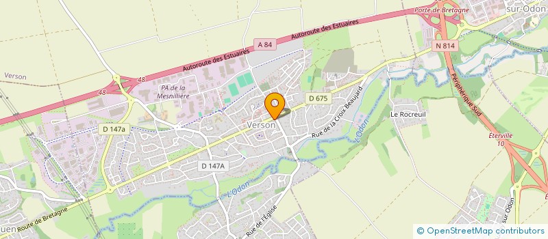 localisation de l'entreprise SCI DANANG  VERSON