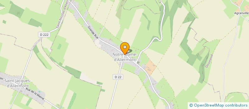 localisation de l'entreprise SCI DANATI  NOTRE-DAME-D'ALIERMONT