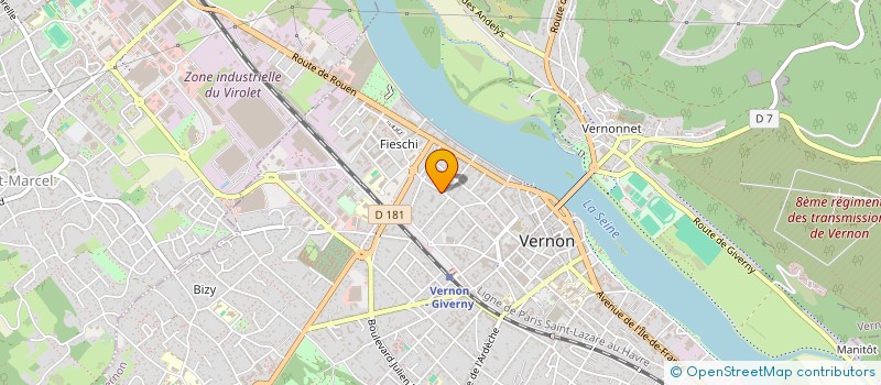 localisation de l'entreprise SCI DANCING QUEEN  VERNON