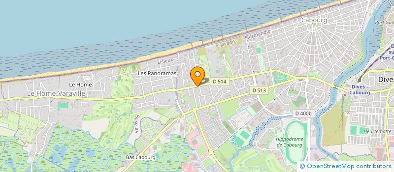 localisation de l'entreprise SCI DANELIA à CABOURG