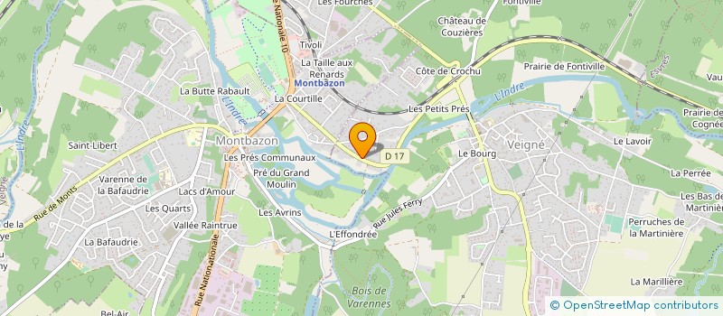 localisation de l'entreprise SCI DANEMARK à NIORT