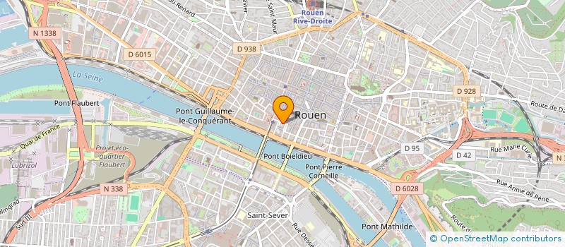 localisation de l'entreprise SCI DANERIC  ROUEN