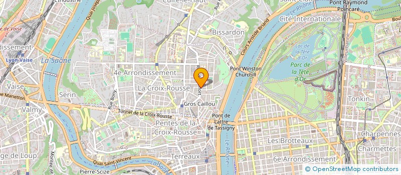 localisation de l'entreprise SCI DANESC  LYON