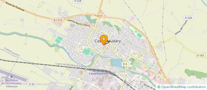 localisation de l'entreprise SCI DANG à CASTELNAUDARY