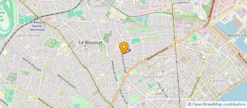 localisation de l'entreprise SCI DANG  LE BOUSCAT